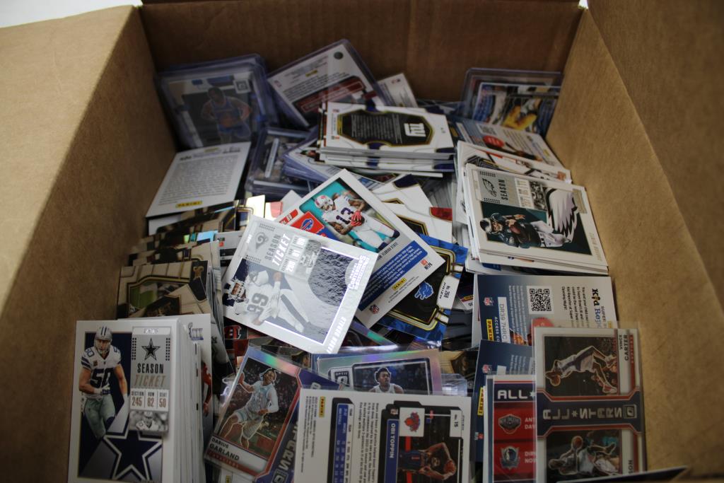 Panini, Topps, NFL, NBA Trading Cards 100+