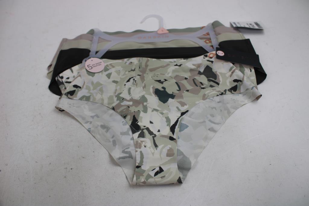 Panties Danskin, Steve Madden, Size L, 4 Multipacks
