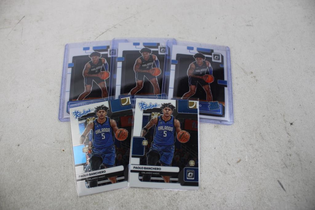 Paolo Banchero Rookie Card Lot