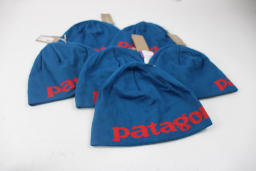 Patagonia Beanie Lot, 9 Pieces