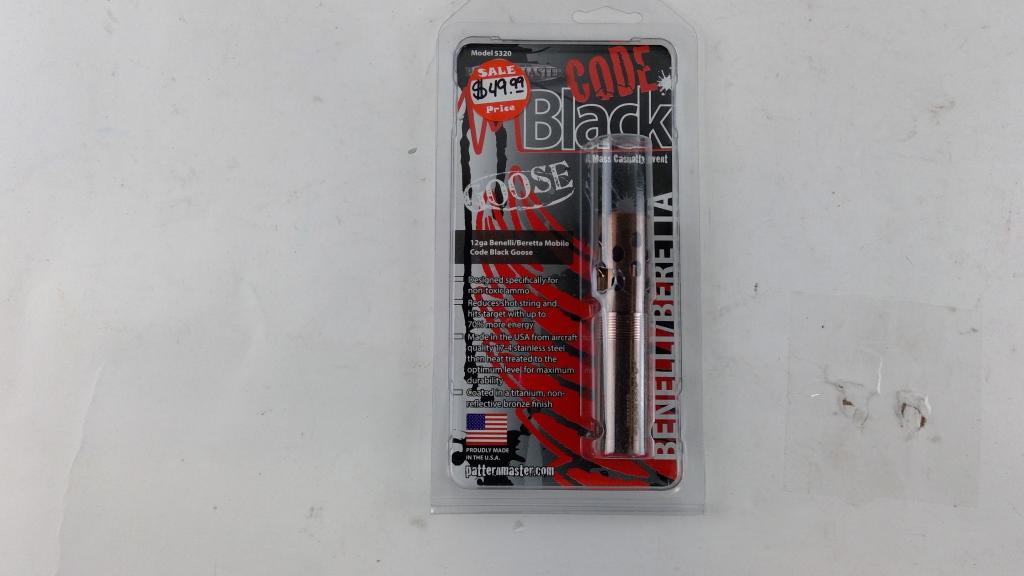 Patternmaster Code Black Goose Choke Tube