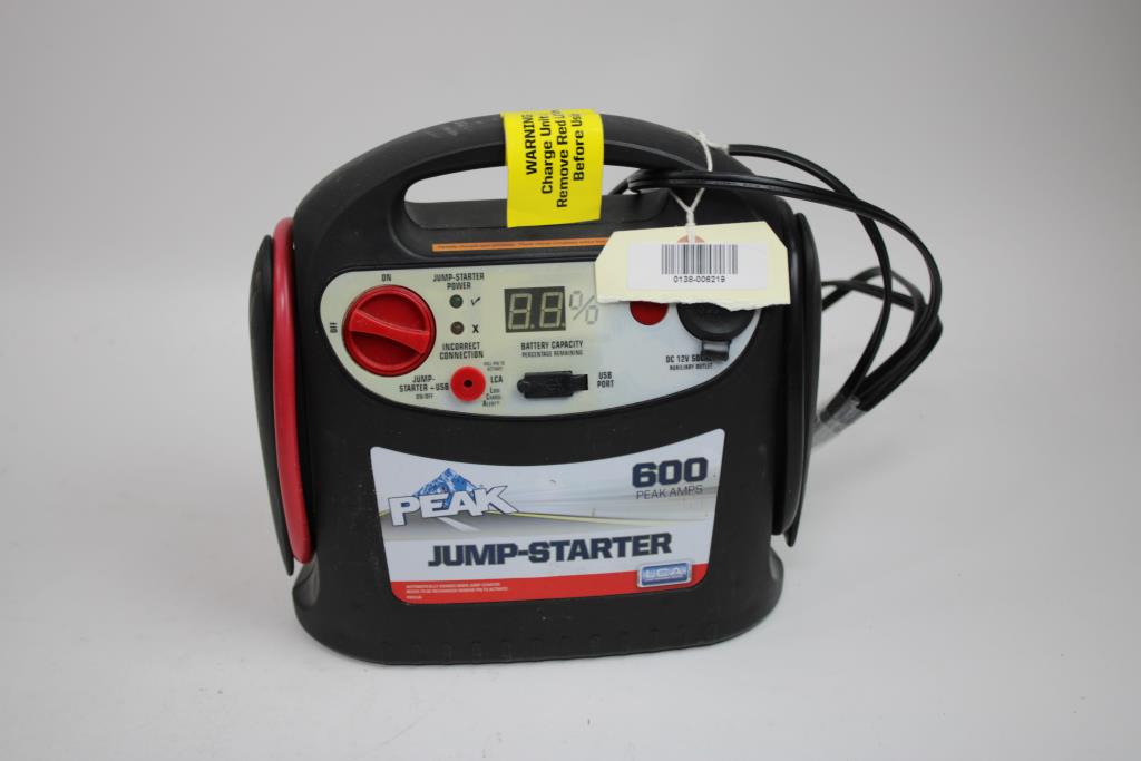 Peak Jump-Starter 600 Peak Amp