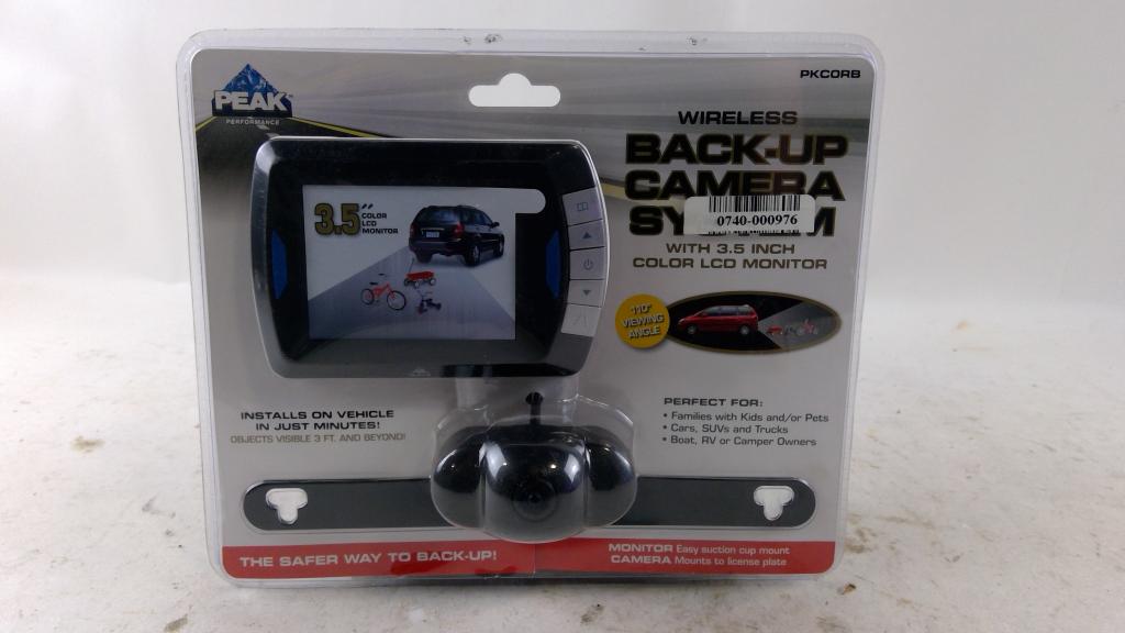 Peak Performance Wireless Back-up Camera System