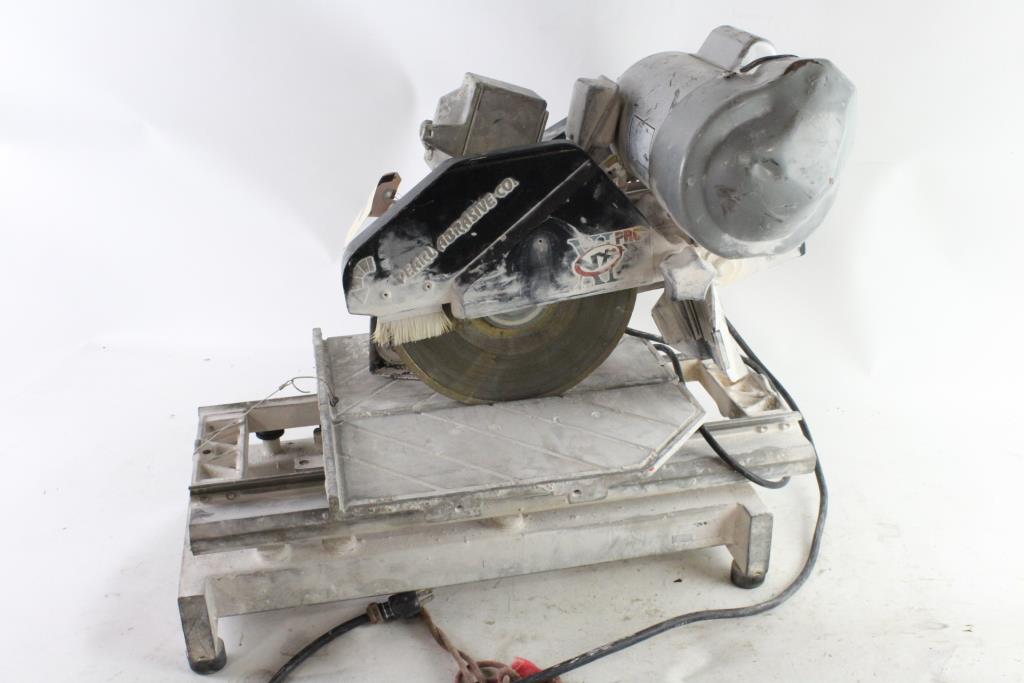 Pearl Abrasive Tile Saw Property Room Pearl Abrasive Tile Saw