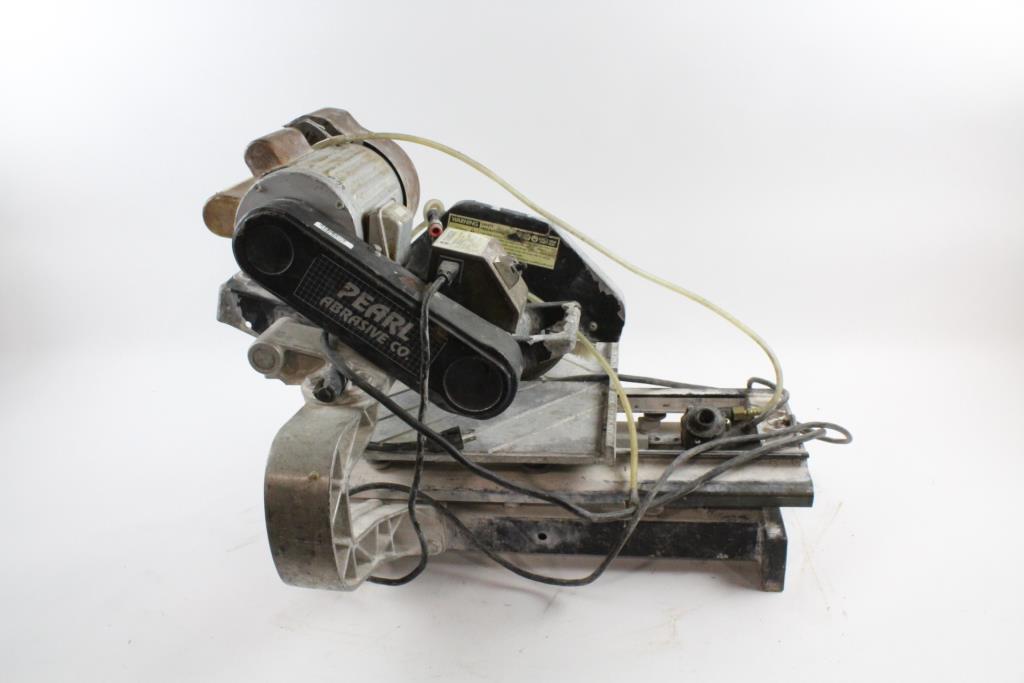 Pearl Abrasive Wet Saw Property Room Pearl Abrasive Wet Saw