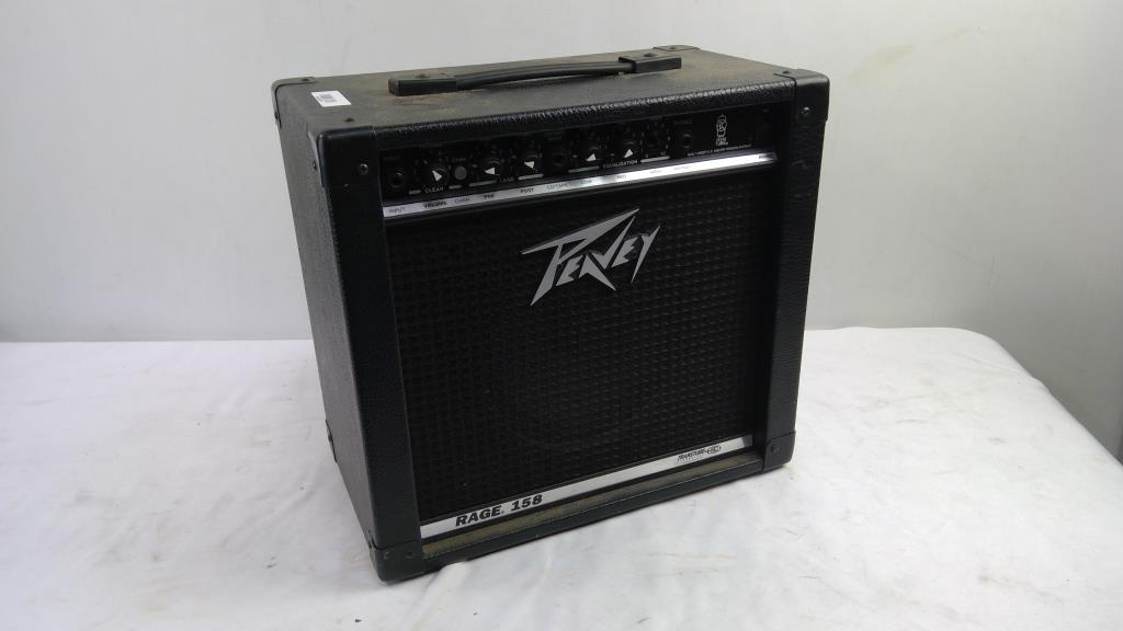 Peavey Rage 158 Amplifier With Blue Marvel 8" 3.2 Ohms Speaker