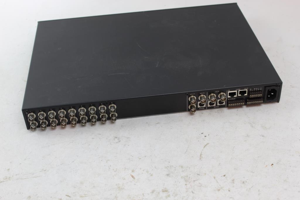 Pelco Cctv Multiplexer Property Room