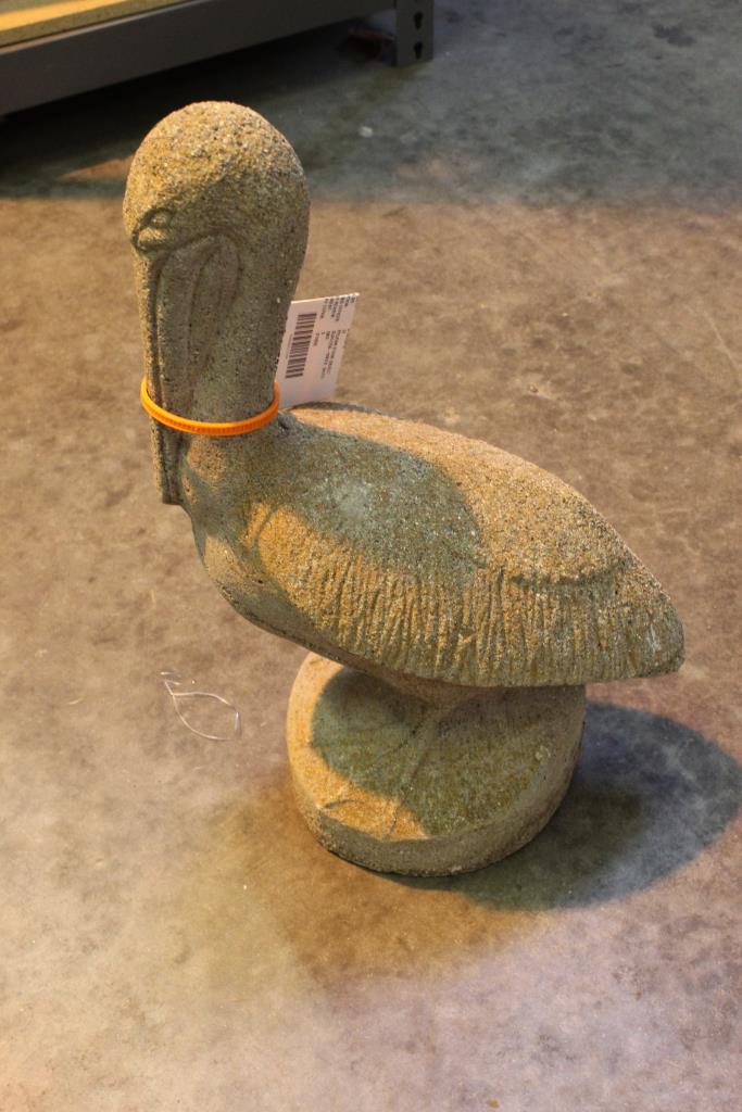 Pelican Stone Statue Property Room