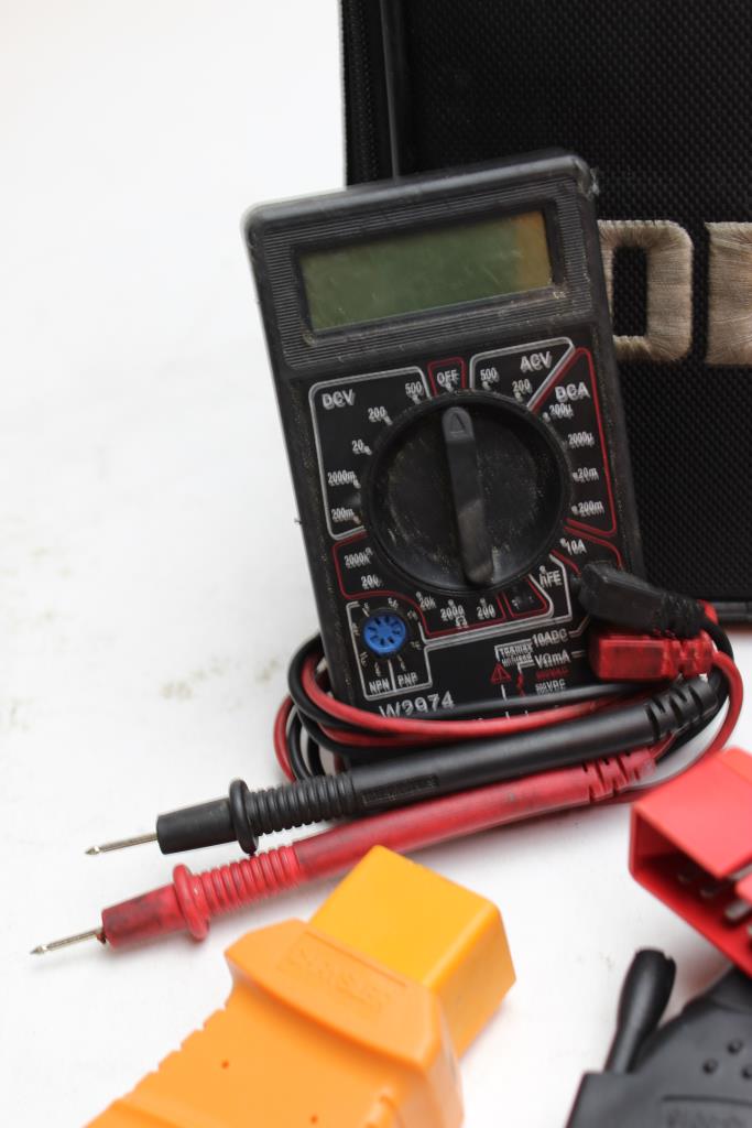 Performance Tool Multimeter W2974 Manual