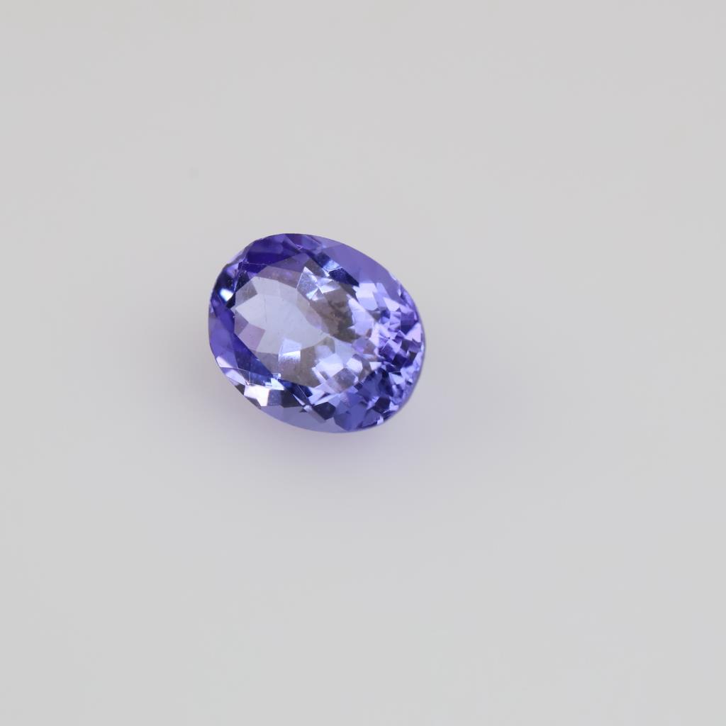 Periwinkle Faceted Oval  Loose Jewelry Craft Stone