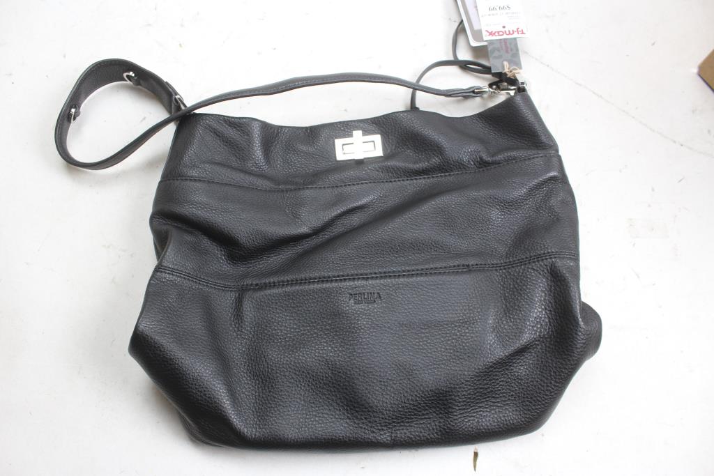 Perlina Leather Handbag Property Room Perlina Leather Handbag