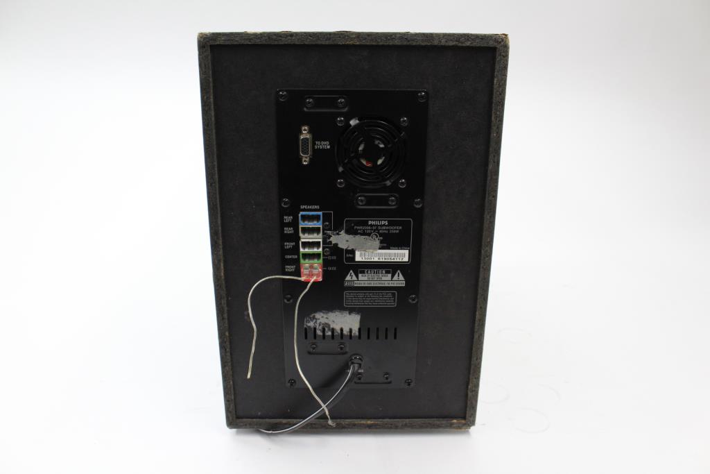 philips active subwoofer