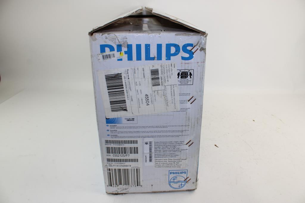 Philips SoundBar Home Cinema Speaker (Model CSS2123) Property Room