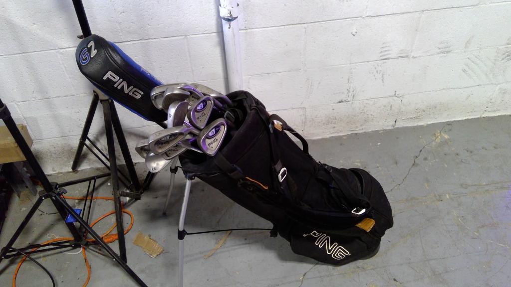Ping Bag With Clubs, 10+ Pieces