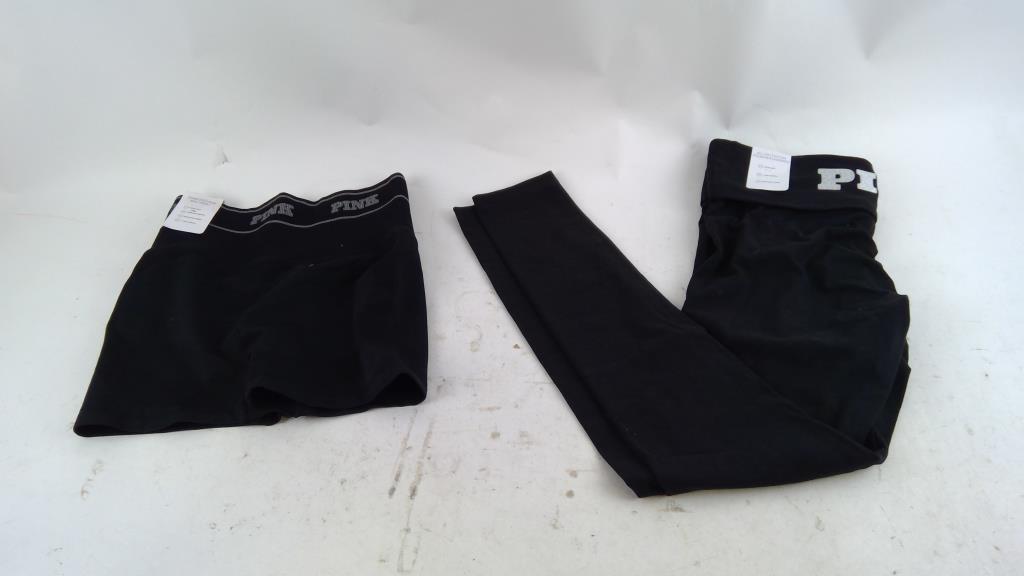 Pink Sweatpants & Shorts Size S 2 Pieces