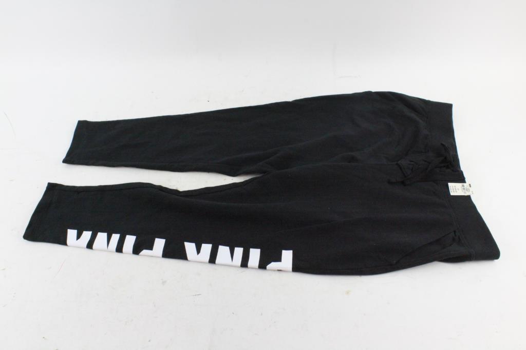 pink victoria secret jogging suit