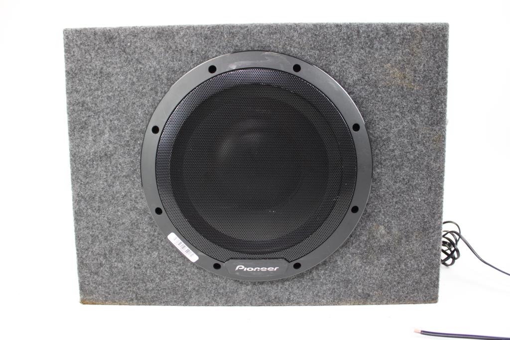 Pioneer 10" Subwoofer With Amp