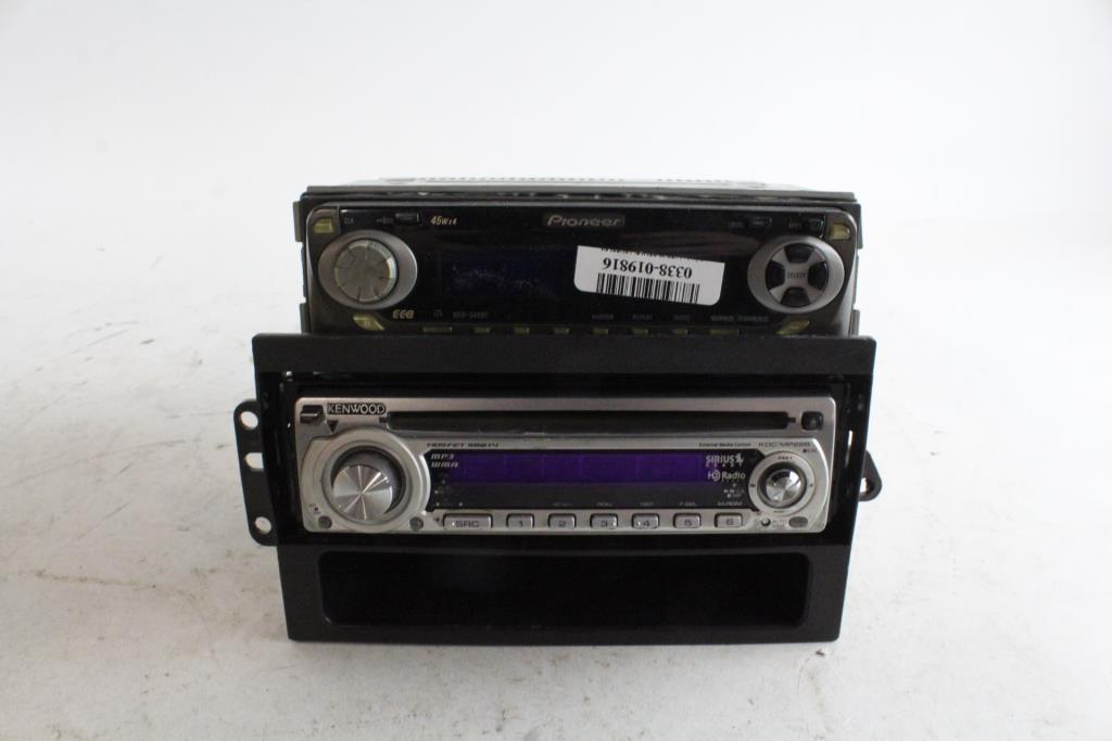 Pioneer And Kenwood Car Stereo Property Room