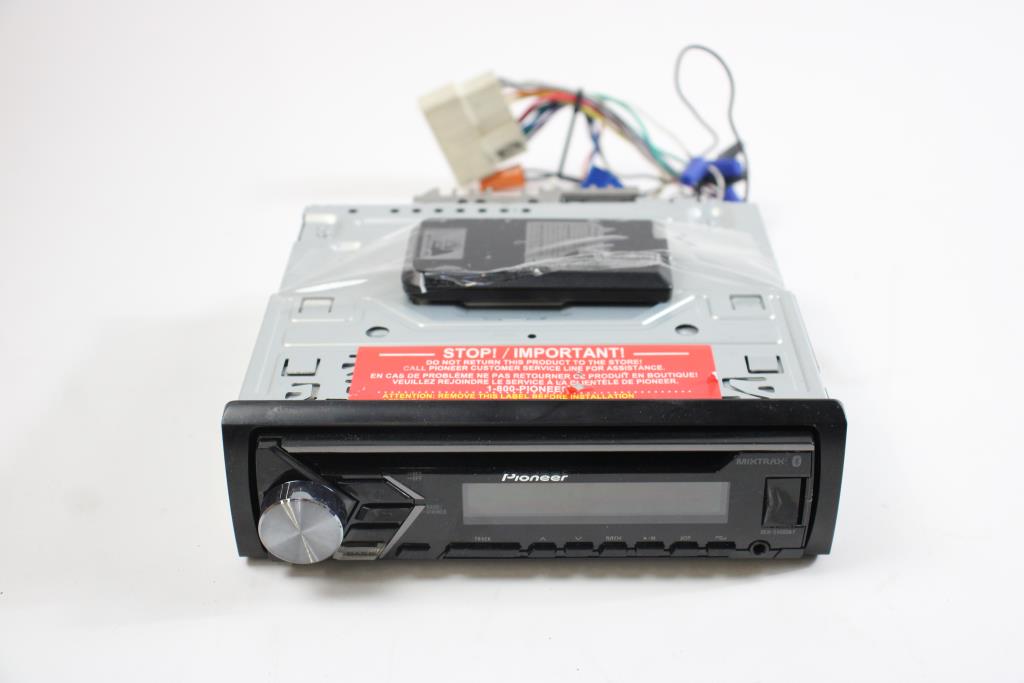 Pioneer Car Radio And More, 3+ Pieces Property Room