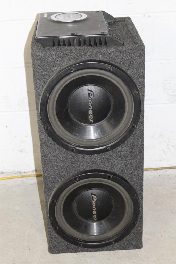 sony subwoofer with amplifier