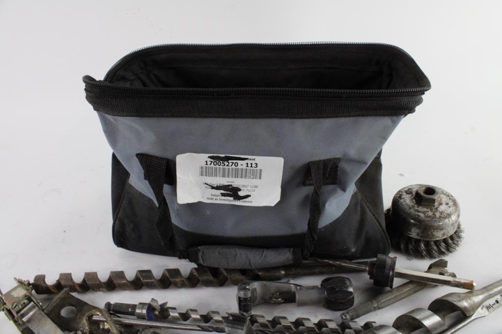 Pipe Cutters, Drill Bits, And More, 10+ Pieces Property Room