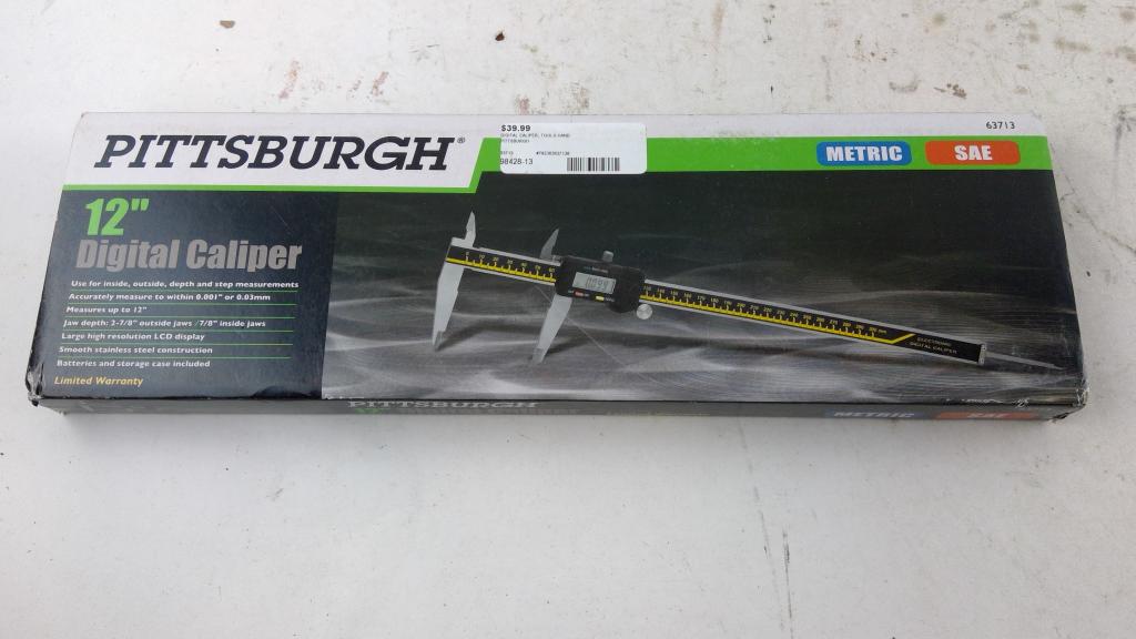 Pittsburgh 12" Digital Caliper