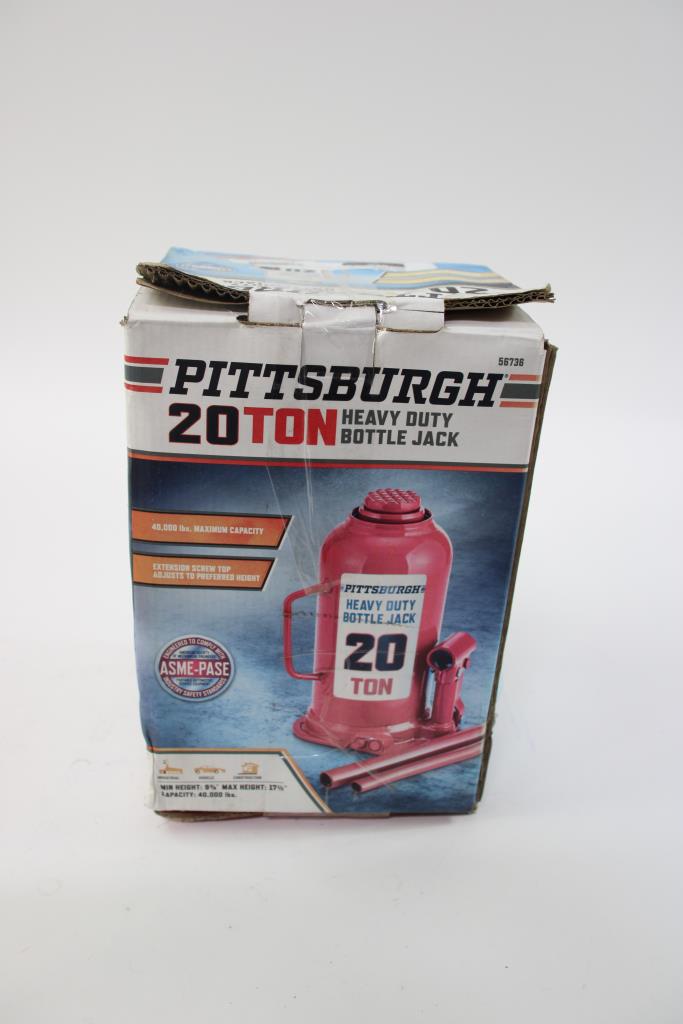 Pittsburgh 20 Ton Heavy Duty Bottle Jack Property Room