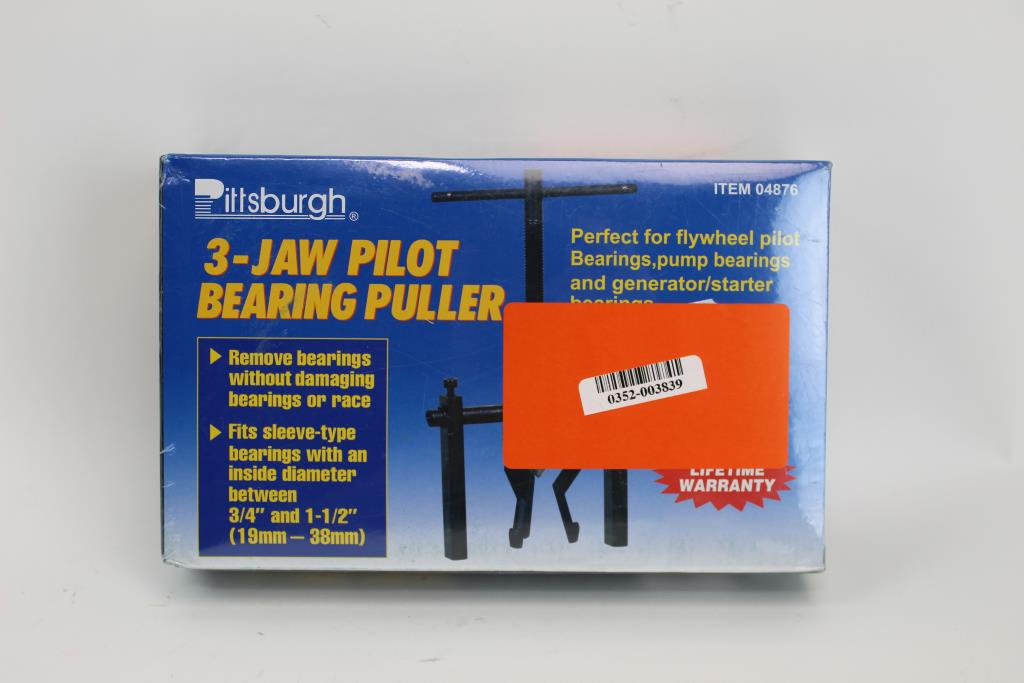 Pittsburgh 3Jaw Pilot Bearing Puller Property Room