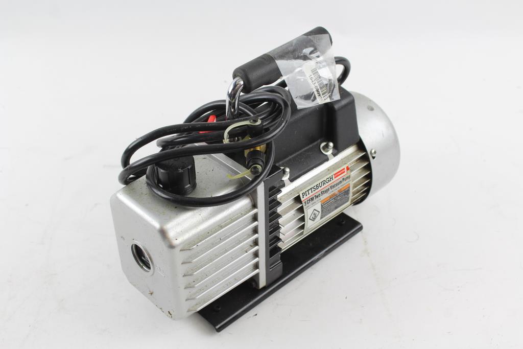 Pittsburgh 60805 2 Stage Vacuum Pump Property Room