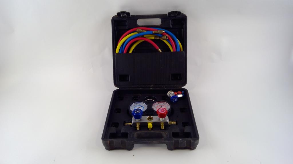 Pittsburgh A/C Manifold Gauge Set