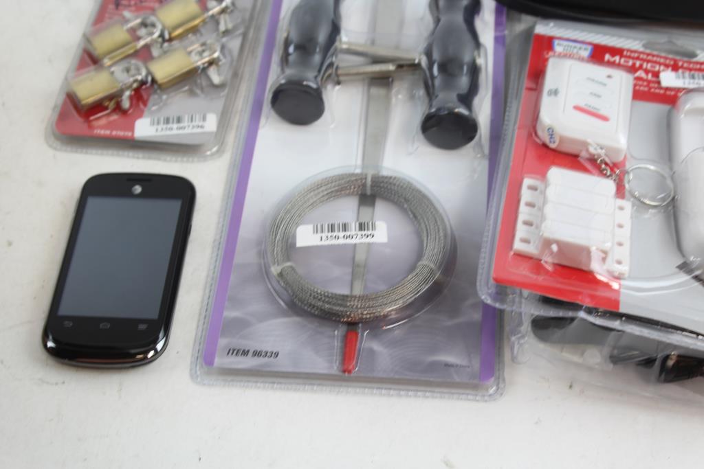 Pittsburgh Auto Windshield Removal Kit, Bunker Hill Motion Detector