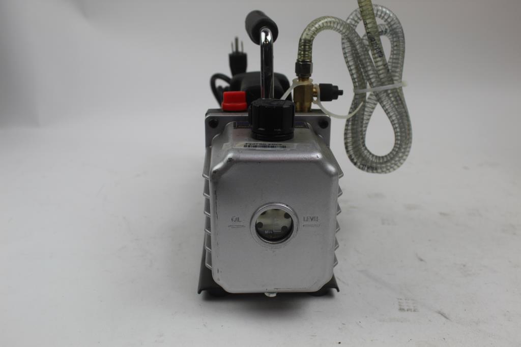 Pittsburgh Automotive 3 Cfm 2 Stage Vacuum Pump Property Room
