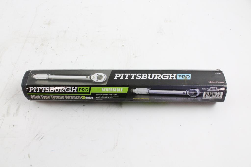 Pittsburgh Click Type Torque Wrench Property Room