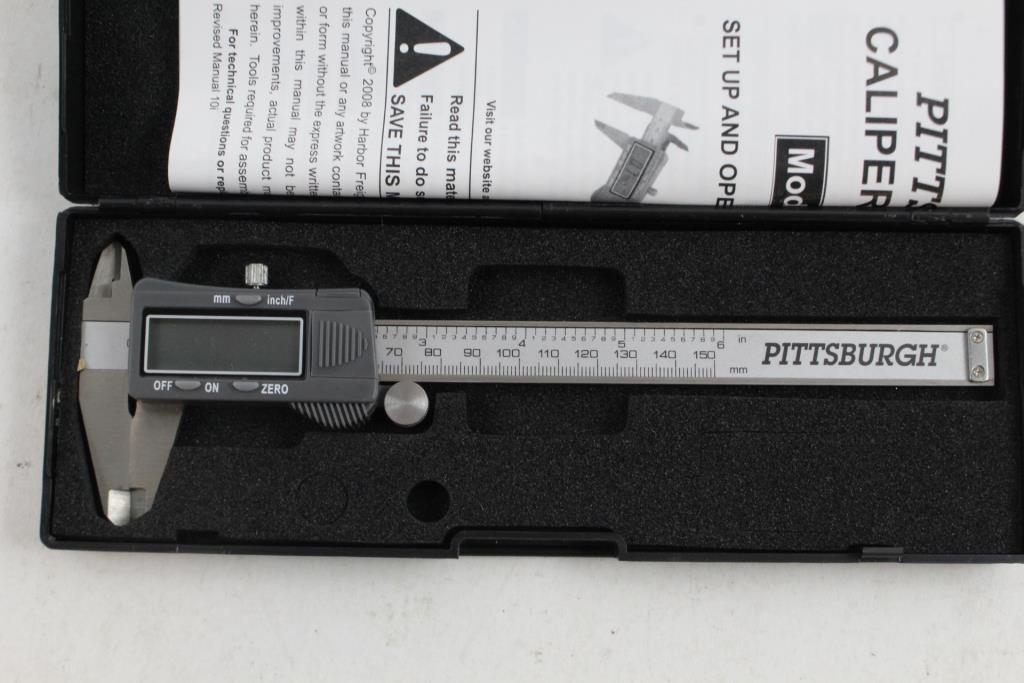 Pittsburgh Digital Caliper Property Room