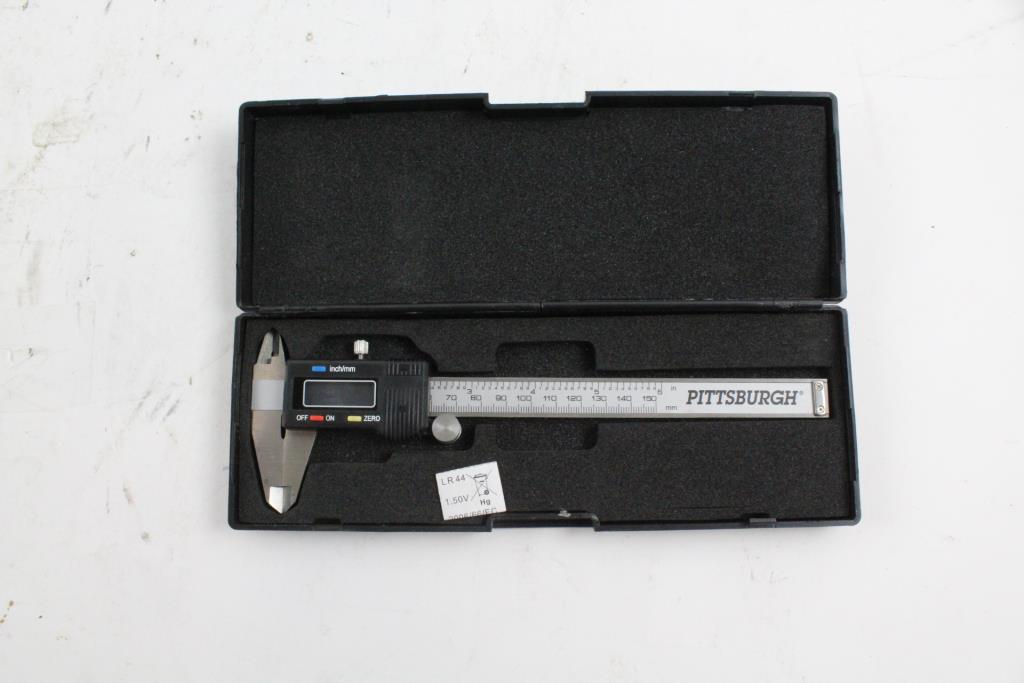 Pittsburgh Digital Caliper Property Room