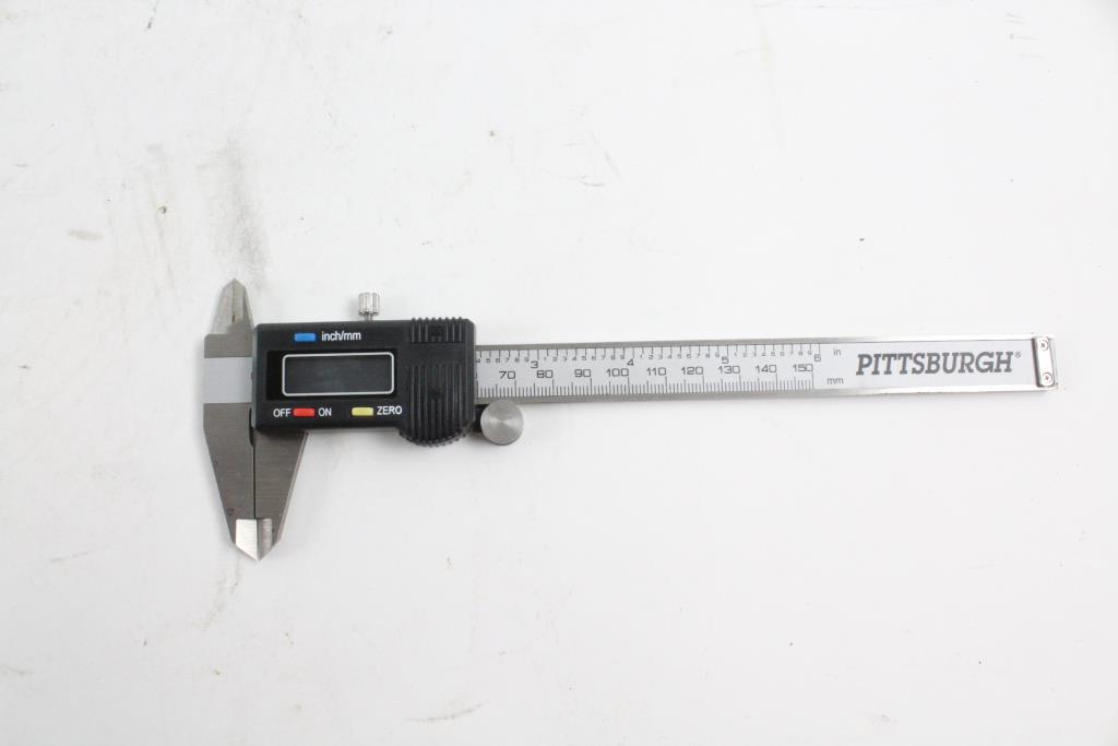 Pittsburgh Digital Caliper Property Room