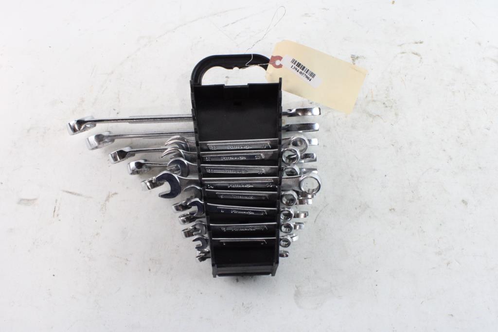 Pittsburgh Panel Combination Wrench Set Property Room