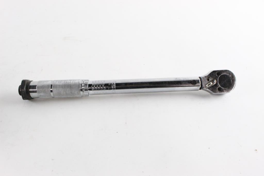 Pittsburgh Pro 1/4" Click Type Torque Wrench Property Room
