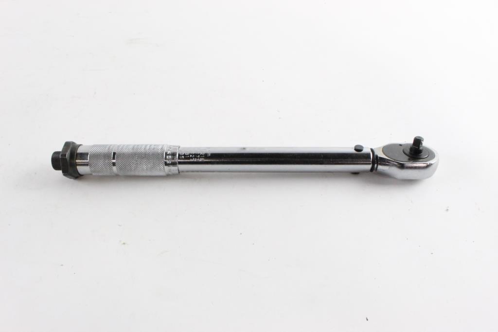 Pittsburgh Pro 1/4" Click Type Torque Wrench Property Room