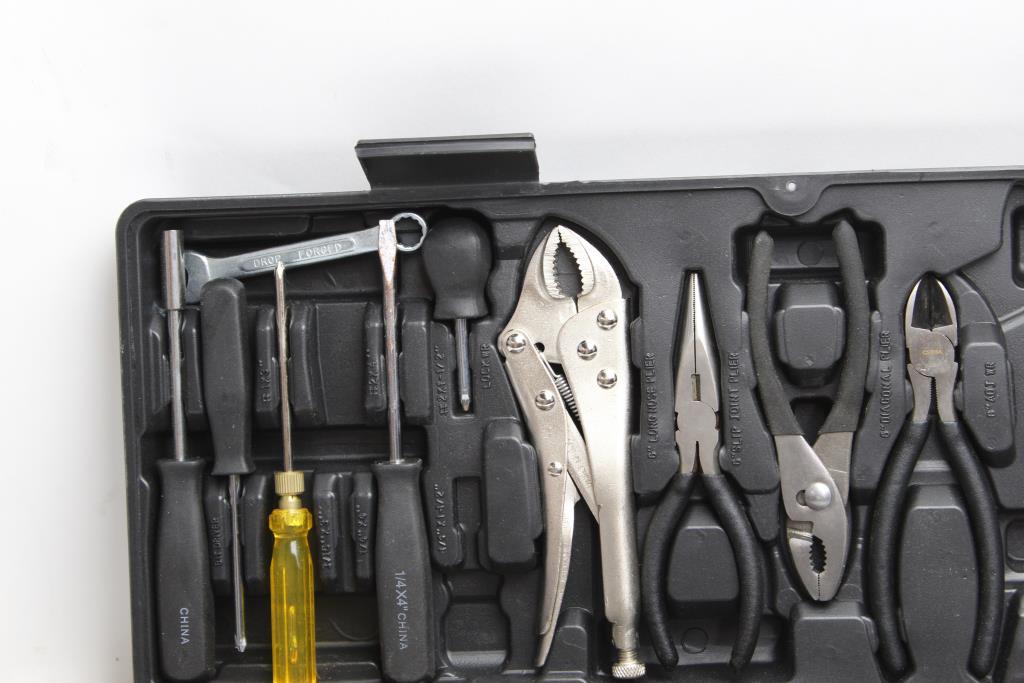 Pittsburgh Tool Kit With Case 130+pieces Property Room