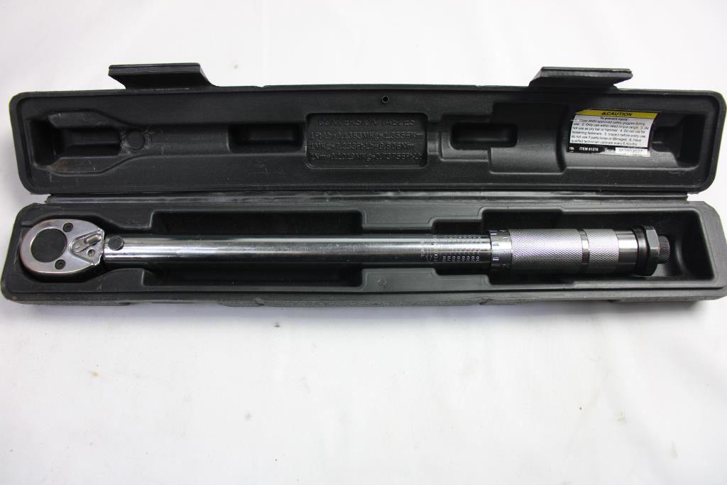 Pittsburgh Torque Wrench Property Room