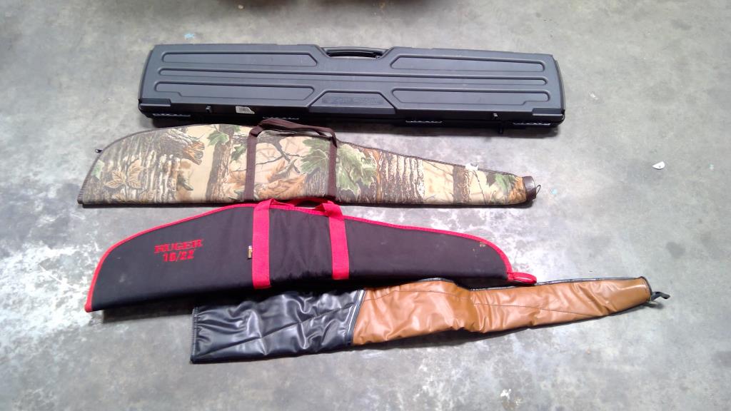 Plano Hard Gun Case, Soft Rifle Cases, 4 Pieces