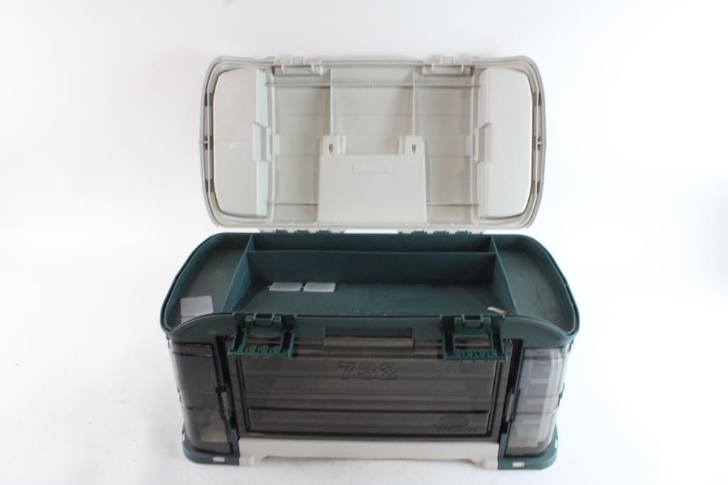 Plano Outdoors Sports Angled Fishing Tackle Box Storage System