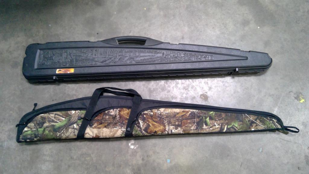 Plano Protector Series Hard Rifle Case, And Allen Soft Rifle Case