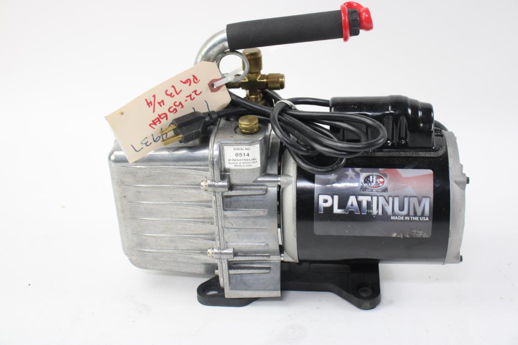 Platinum Vacuum Pump Property Room