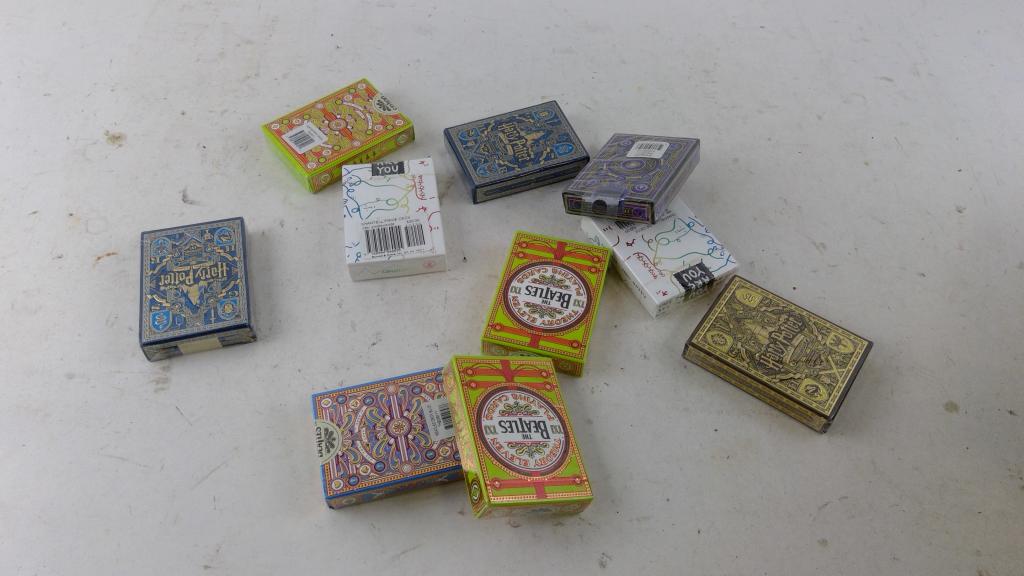 Playing Card Decks 5+ Pieces