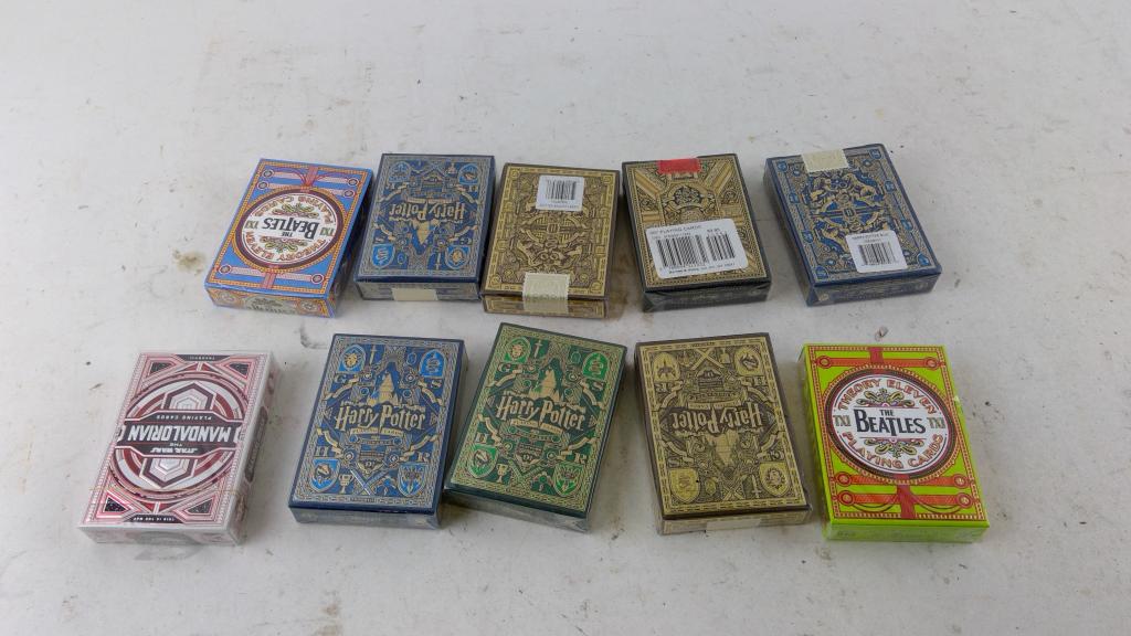 Playing Card Decks 5+ Pieces