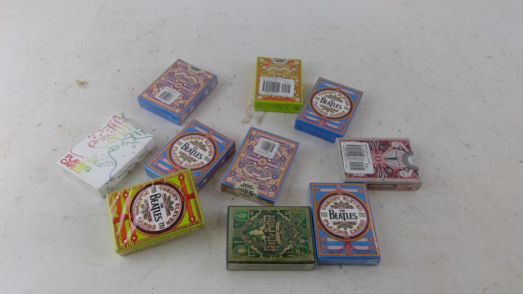 Playing Card Decks 5+ Pieces
