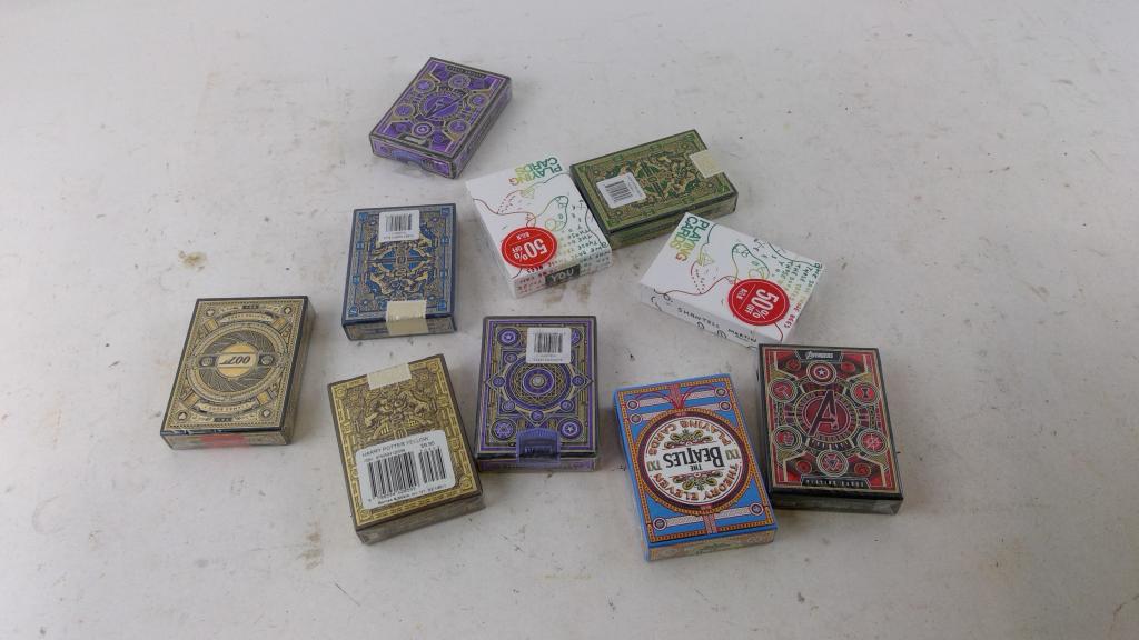 Playing Card Decks 5+ Pieces