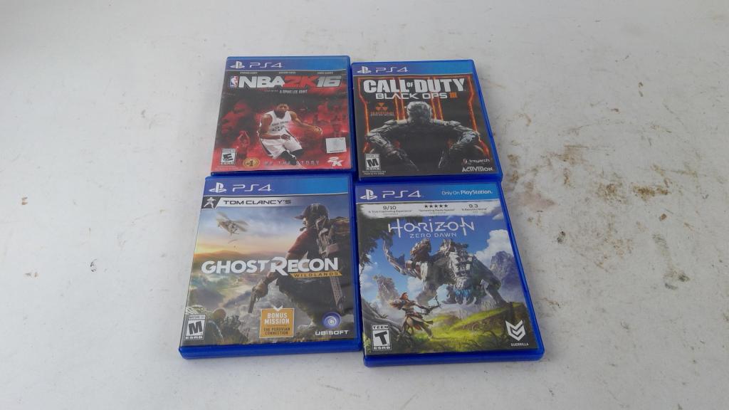 Playstation 4 Games 4 Pieces